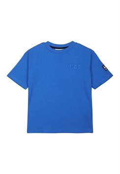 The New Re:start SS Tee - Strong Blue